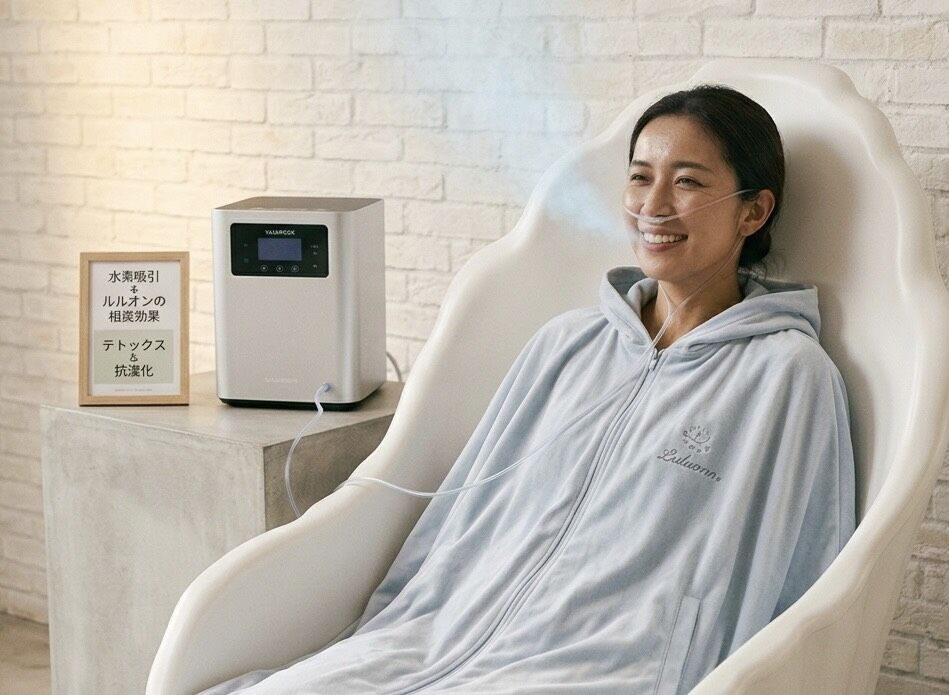 ルルオンと水素吸引を組み合わせる効果